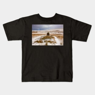 Maen Mawr Standing Stone, Brecon Beacons Kids T-Shirt